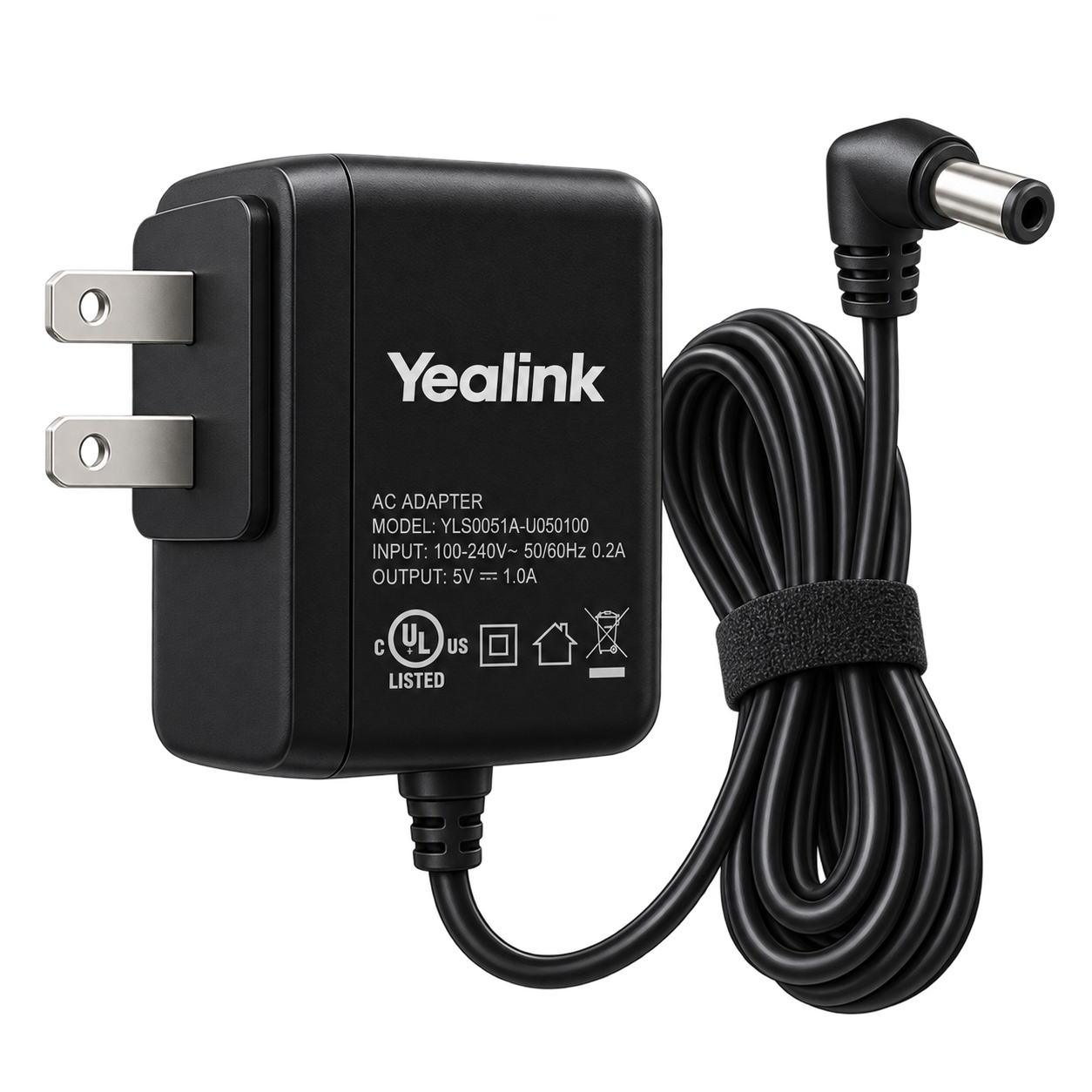 Yealink 5V 2A power supply from the Telogix catalog